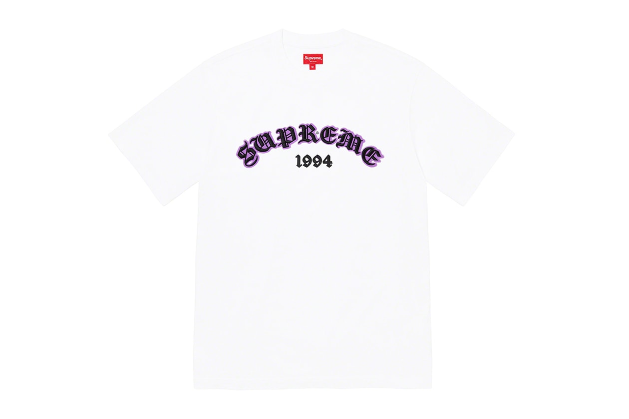 Supreme Spring/Summer 2022 Full Collection Release Info Date Buy Price Aeon Flux Ralph Steadman AOI Daido Moriyama GORE-TEX Vanson Raúl De Nieves Weirdo Dave Mitchell and Ness Ben Trogdon Harmony Korine Gummo Nate Lowman Lil’ Kim Al Green The Silver Surfer Dash Snow Alain Levitt B.B. Simon Umbro Poggi Ugo planters Airstream Trailer Meissen Mirror Anonima Castelli Pila Chair Kraft Macaroni & Cheese Rhino Trunks Wilderness Systems Aspire 105 Kayak and Paddle Bang&Olufsen Explore Portable Speaker