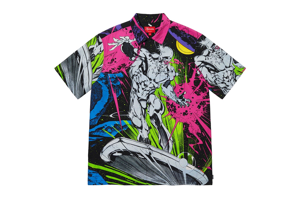 Supreme Spring/Summer 2022 Full Collection Release Info Date Buy Price Aeon Flux Ralph Steadman AOI Daido Moriyama GORE-TEX Vanson Raúl De Nieves Weirdo Dave Mitchell and Ness Ben Trogdon Harmony Korine Gummo Nate Lowman Lil’ Kim Al Green The Silver Surfer Dash Snow Alain Levitt B.B. Simon Umbro Poggi Ugo planters Airstream Trailer Meissen Mirror Anonima Castelli Pila Chair Kraft Macaroni & Cheese Rhino Trunks Wilderness Systems Aspire 105 Kayak and Paddle Bang&Olufsen Explore Portable Speaker