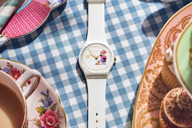 Swatch Celebrates Queen's Platinum Jubilee with How Majestic
