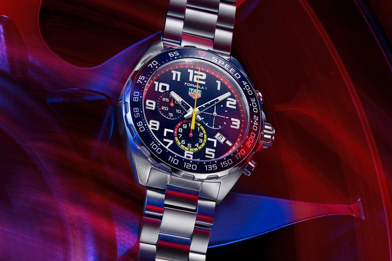 TAG Heuer Creates New Quartz Chronograph In Red Bull Racing F1 Colors.