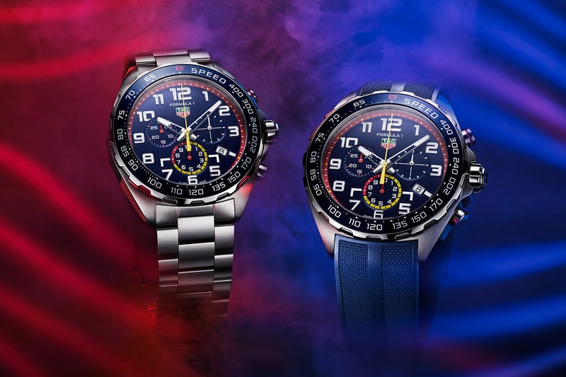 TAG Heuer Creates New Quartz Chronograph In Red Bull Racing F1 Colors.
