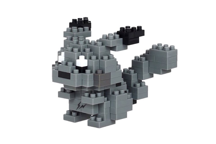 THUNDERBOLT PROJECT BY FRGMT & POKÉMON Drops Plush Dolls, Key Charms and nanoblock Collection