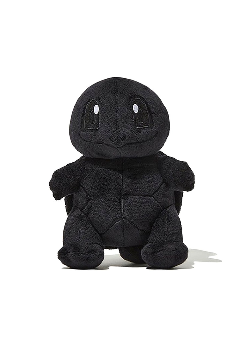 black fragment pikachu plush