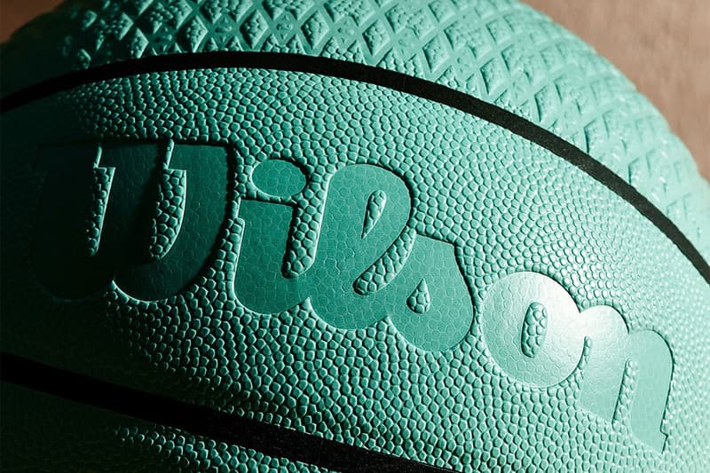 Tiffany Co. Daniel Arsham release blue basketball co-branding arsham monogram nba all star weekend cleveland cavaliers Wilson 575 usd release info