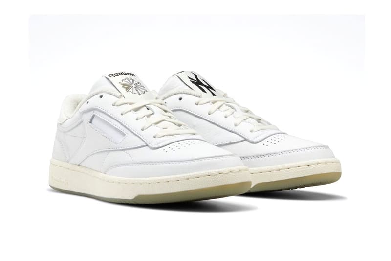 Tyrell Winston Reebok Club C 85 GZ1567 2022 signature faux fur simple white sail black new york yankees release info 