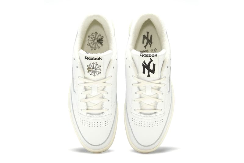 Tyrell Winston Reebok Club C 85 GZ1567 2022 signature faux fur simple white sail black new york yankees release info