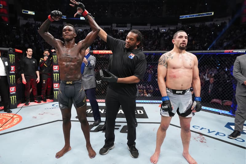 UFC 271 Results Israel Adesanya Beat Robert Whittaker Tai Tuivasa Derrick Lewis MMA