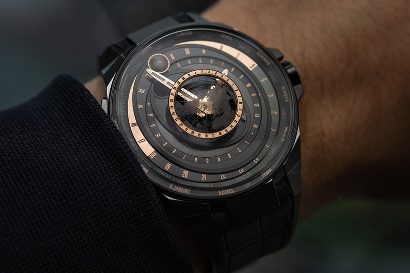 Ceramic And Titanium Blast Moonstruck Ultra Complication Revisits Master Watchmaker's Famed Trilogy of Time Watches