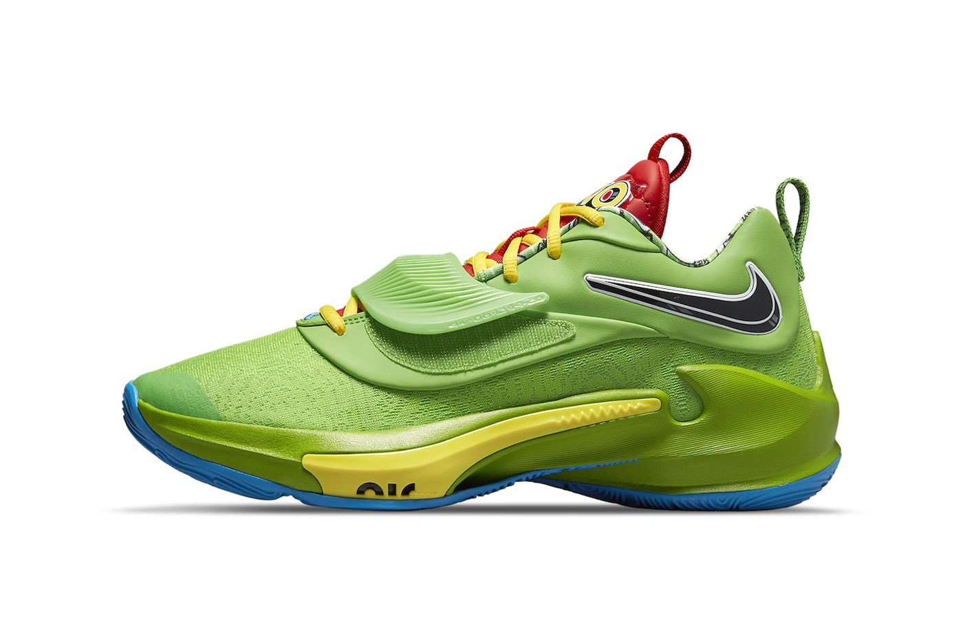 UNO x Nike Zoom Freak 3 Green Yellow DC9364-300 DC9364-700 Release 2022 Giannis Antetokounmpo