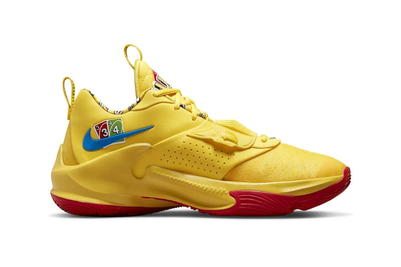 UNO x Nike Zoom Freak 3 Green Yellow DC9364-300 DC9364-700 Release 2022 Giannis Antetokounmpo