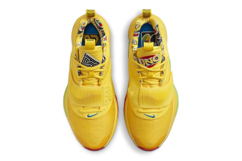 UNO x Nike Zoom Freak 3 Green Yellow DC9364-300 DC9364-700 Release 2022 Giannis Antetokounmpo