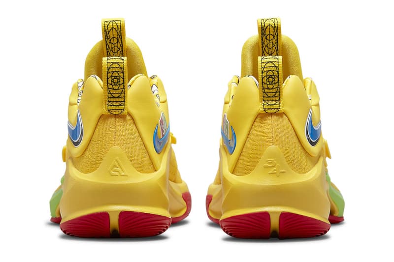 UNO x Nike Zoom Freak 3 Green Yellow DC9364-300 DC9364-700 Release 2022 Giannis Antetokounmpo