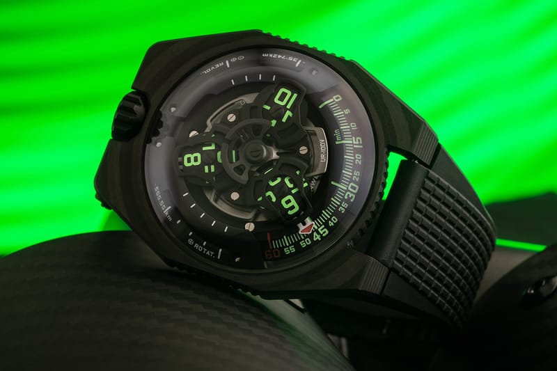 URWERK Wraps UR-100V C52 in 52 Layers of Carbon