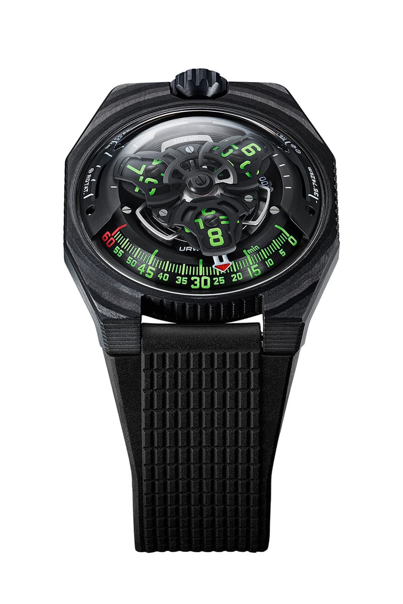 URWERK Presents Lightweight Carbon Version of Its Satellite Based Timekeeper
