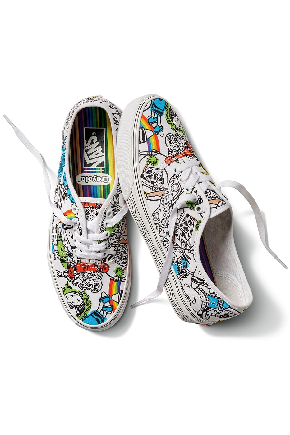 Vans Crayola Colorful Collaboration Collection Release Info Buy Family