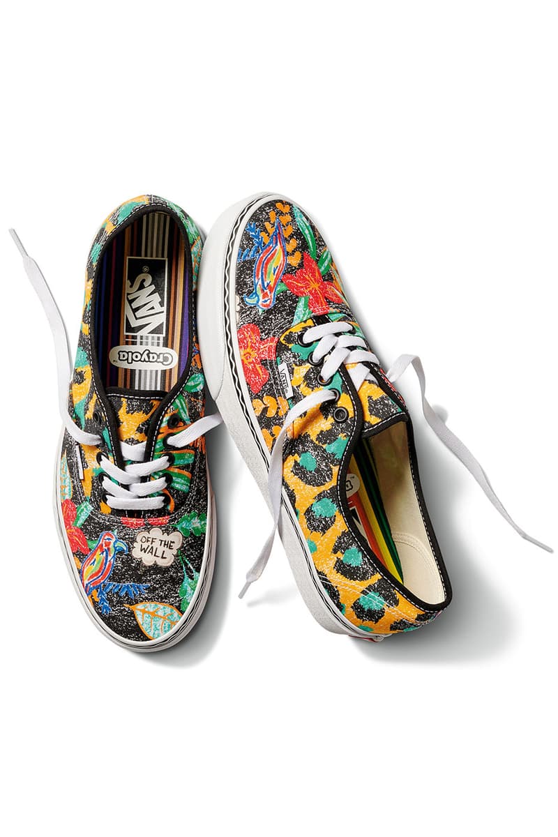 Vans Crayola Colorful Collaboration Collection Release Info Buy Family