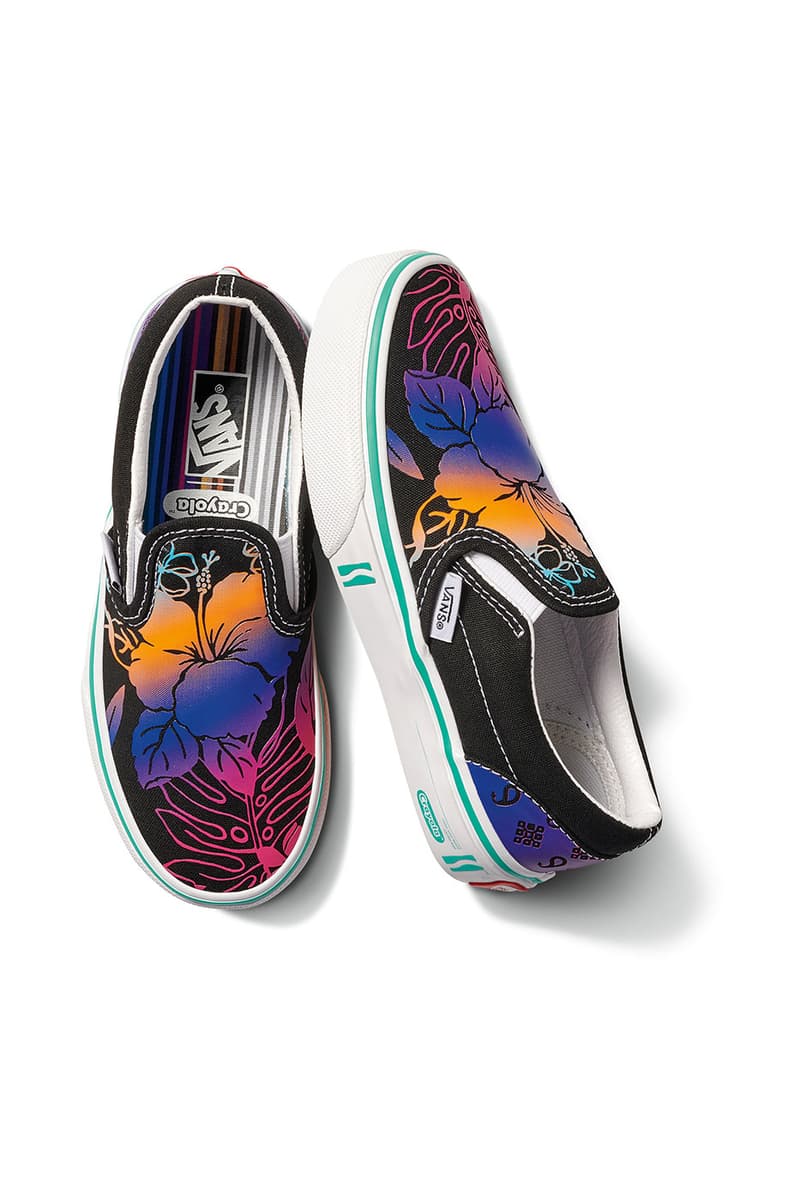 Vans Crayola Colorful Collaboration Collection Release Info Buy Family