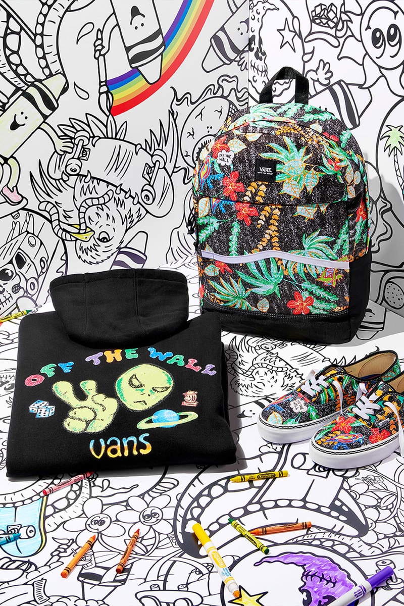 Vans Crayola Colorful Collaboration Collection Release Info Buy Family