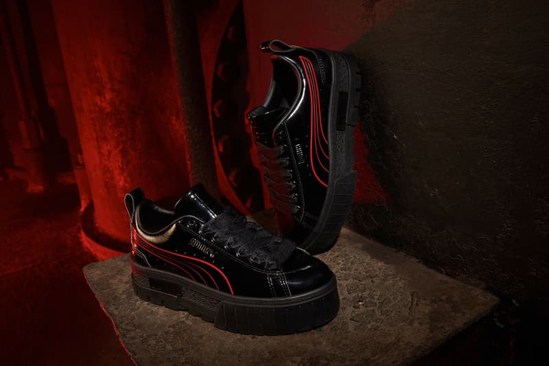 PUMA and DC Comics Join Forces for a Limited Edition Batman Collection robert pattinson warner bros. gotham city puma suede fierce 2 rs-x silhouette mayze court rider batman ultra future z 