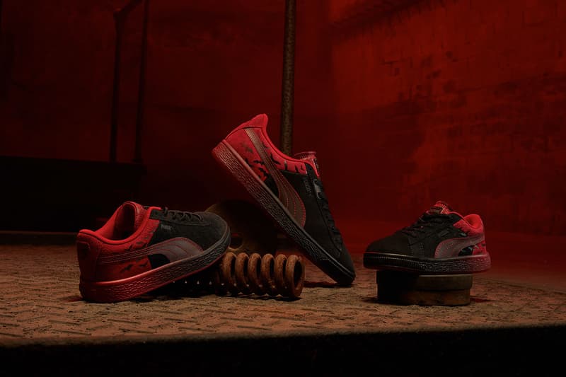 PUMA and DC Comics Join Forces for a Limited Edition Batman Collection robert pattinson warner bros. gotham city puma suede fierce 2 rs-x silhouette mayze court rider batman ultra future z 