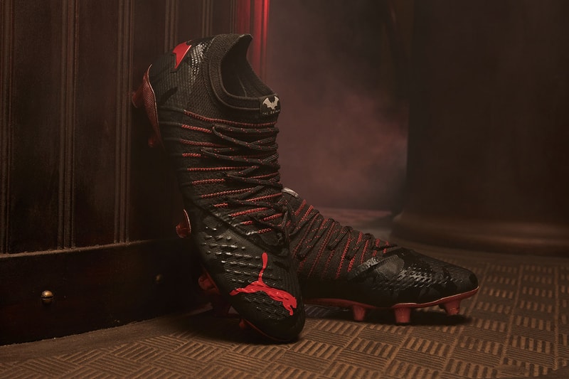 PUMA and DC Comics Join Forces for a Limited Edition Batman Collection robert pattinson warner bros. gotham city puma suede fierce 2 rs-x silhouette mayze court rider batman ultra future z 