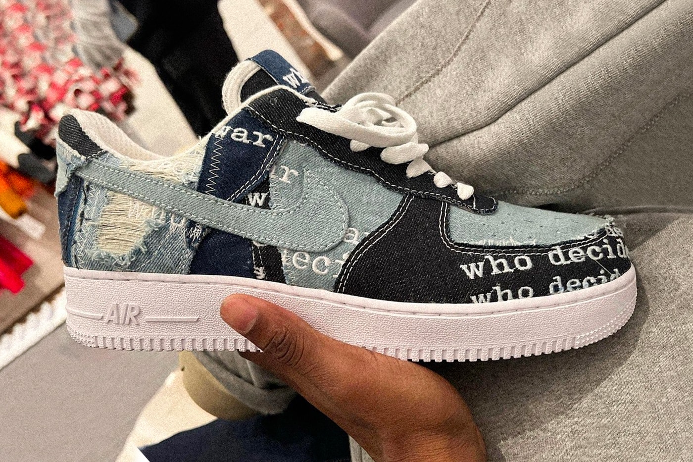  WHO DECIDES WAR x Nike Air Force 1 Low
