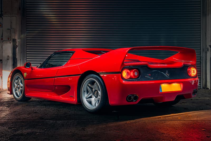 1997 Ferrari F50 RM Sotheby's Private Sale RHD Right Hand Drive Pininfarina Custom Coachbuild Modern Classic Italian Supercar V12