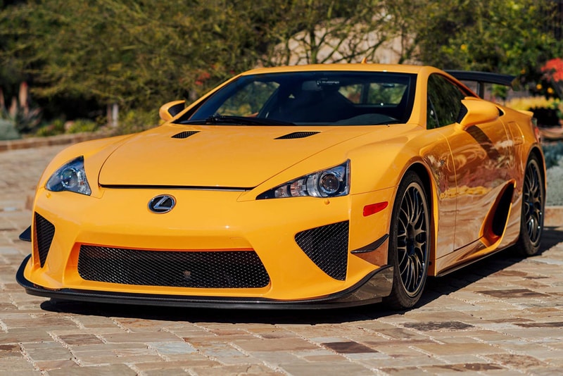 2012 Lexus LFA Nürburgring Package 2000 Miles Orange Carbon Fiber Japanese JDM Super Car For Sale Auction Bring a Trailer