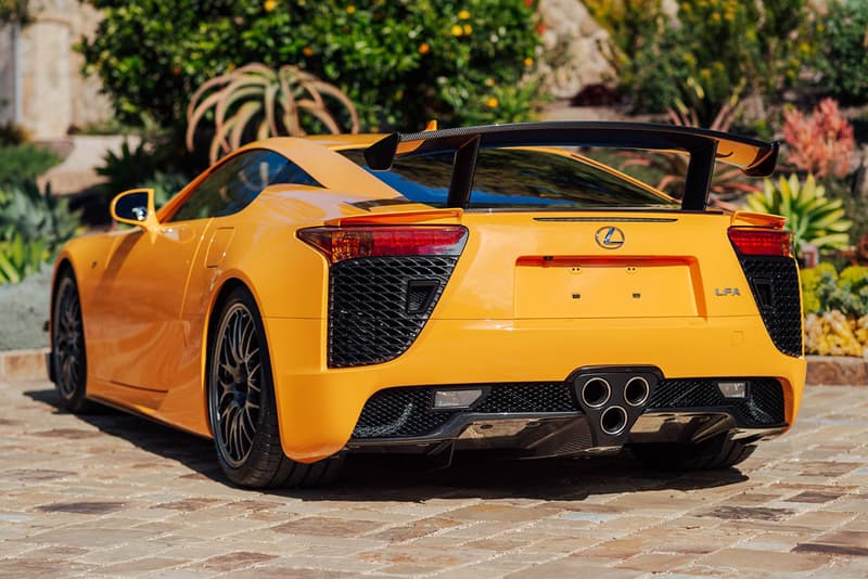 2012 Lexus LFA Nürburgring Package 2000 Miles Orange Carbon Fiber Japanese JDM Super Car For Sale Auction Bring a Trailer