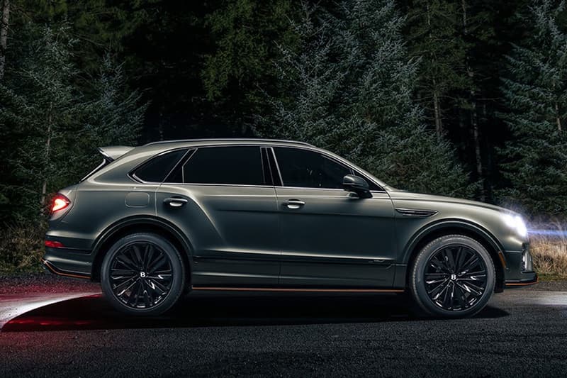 The 2022 Bentley Bentayga Receives a Bespoke Mulliner "Space Edition" one of one cypress beluga porpoise night sky