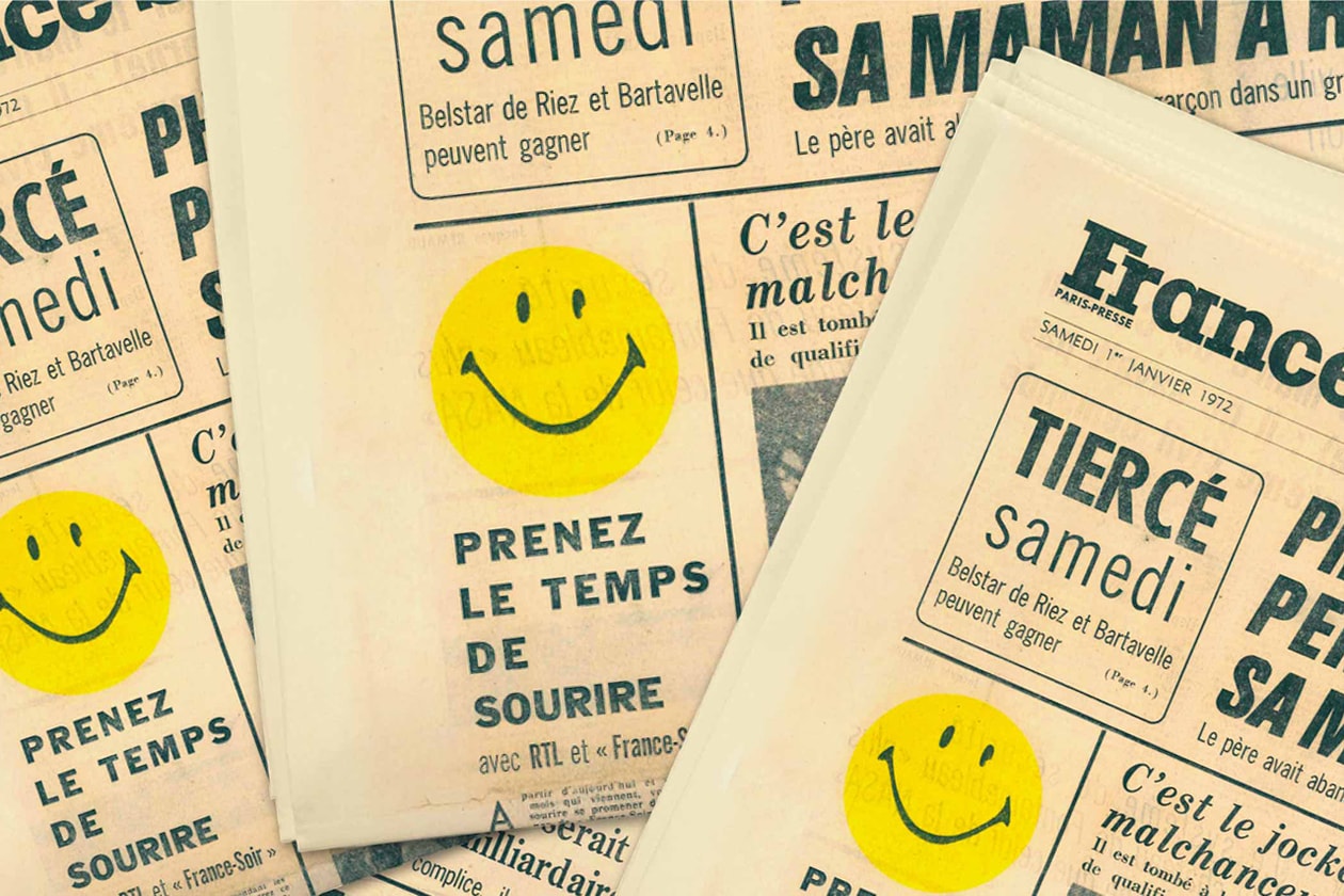 smiley 50 years anniversary fashion iconic symbol hope positivity collaboration raf simons colette sarah andelman paris logo innovation beauty design