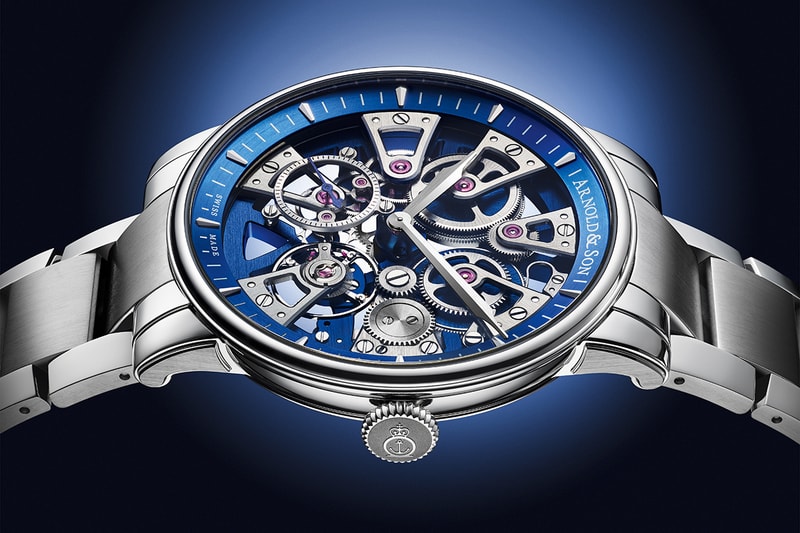 Arnold & Son Updates Its Nebula 41.5 Steel With New PVD and Palladium Finishes
