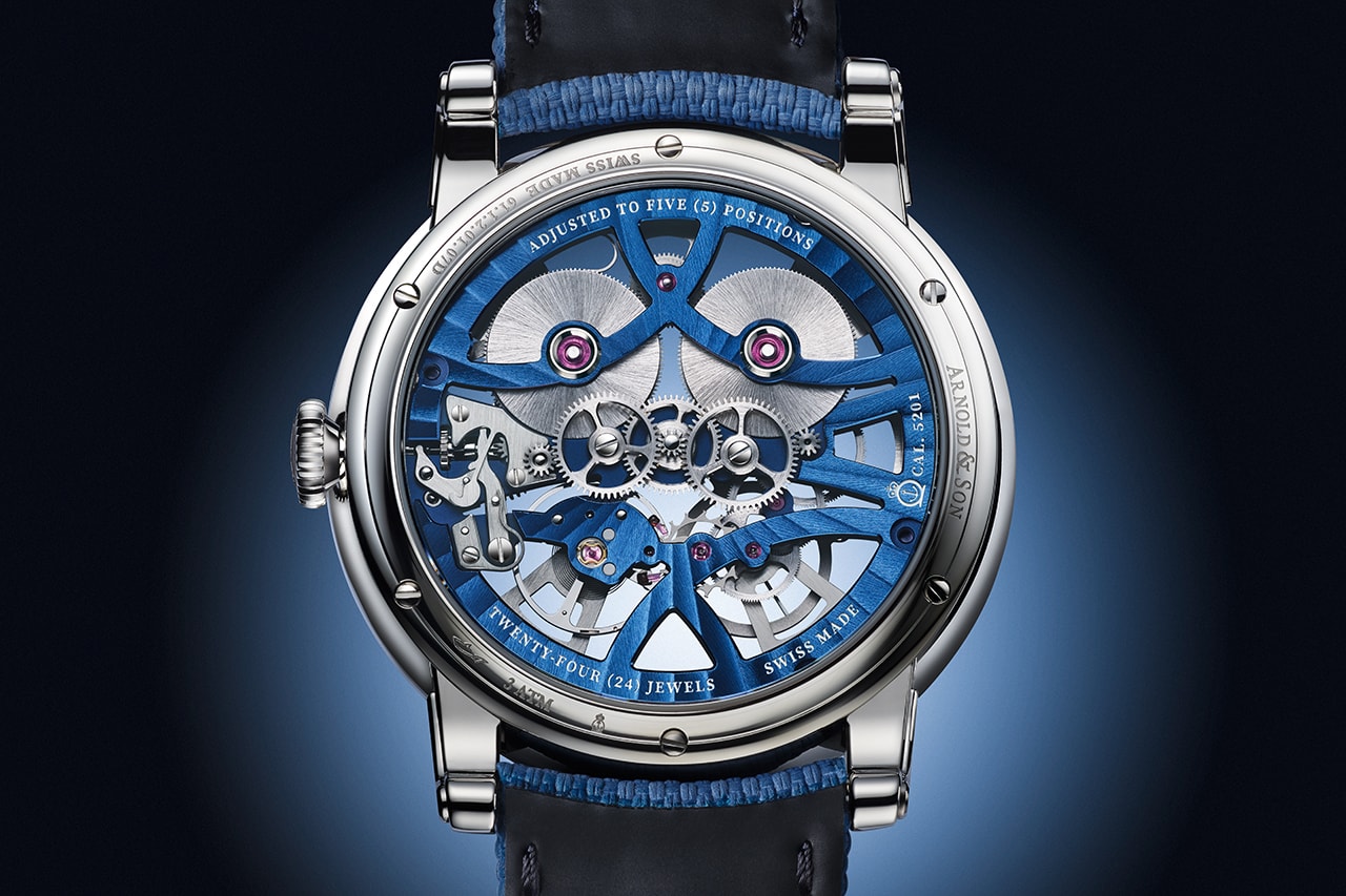 Arnold & Son Updates Its Nebula 41.5 Steel With New PVD and Palladium Finishes