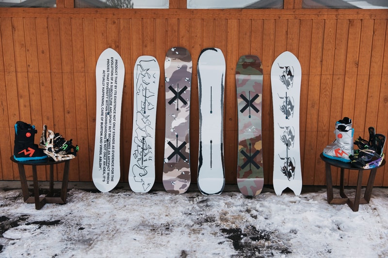 Burton Reveals Second Collaboration With Virgil Abloh Design