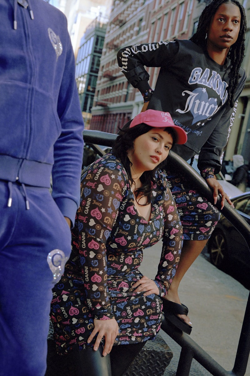 GANNI x Juicy Couture’s New Collaboration Is a Y2K Dream Fashion