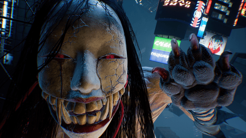 'Ghostwire: Tokyo' Playstation 5 Release March 25 PS5 PC Tango Gameworks The Evil Within Japanese Folktale Spirits Demons Ghouls Gates Nekomata Katashiro Ofuda Kyudo Archery Weapons Tokyo Japan Tower Shinto Shrine Console Gaming 