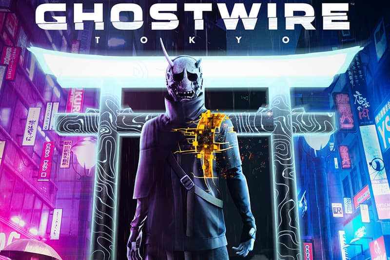 'Ghostwire: Tokyo' Playstation 5 Release March 25 PS5 PC Tango Gameworks The Evil Within Japanese Folktale Spirits Demons Ghouls Gates Nekomata Katashiro Ofuda Kyudo Archery Weapons Tokyo Japan Tower Shinto Shrine Console Gaming 