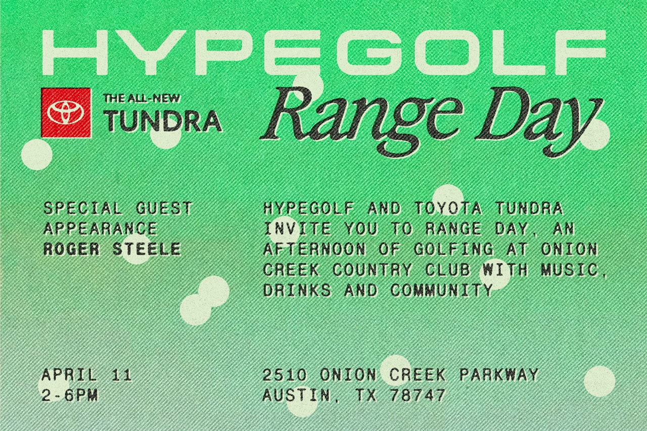 HYPEGOLF Toyota Tundra 2022 "Range Day" Experiential Tailgate Onion Creek Country Club Golf Patios Live DJ Sets Stonie Blue Roger Steele Austin Texas Elevated Soul King & Queens April 11 Soul Food Event Ranges 27-Hole Golf Championship Central Texas