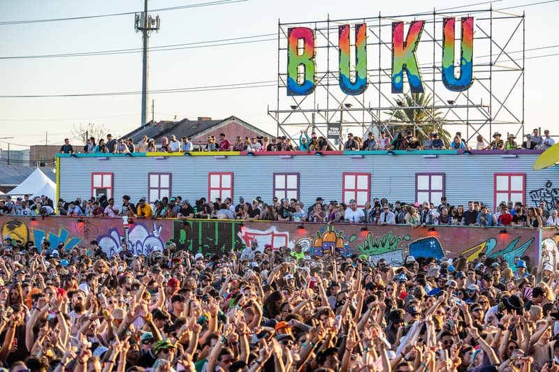 BUKU Music + Art Project Recap New Orleans Music Festival Tyler The Creator Tame Impala Headline Shows Tierra Whack Vince Staples Shygirl Performances Streetwear NFTs Installation