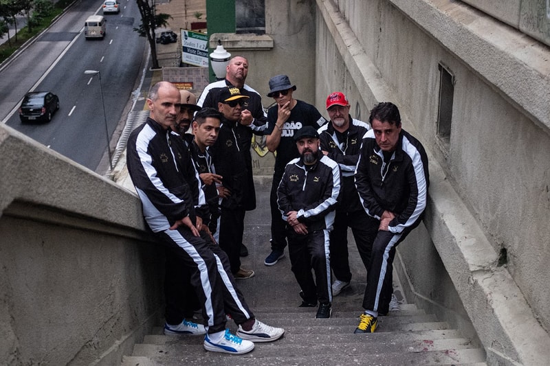 Puma Suede Returns to Brazilian Roots in Mini Doc “A Onda do Break” “Break Wave” Movement Largo São Bento Brazil Hip-Hop Breakdance Streetwear Puma Suede Puma Classic Sneaker Doze Green Nelson Triunfo DJ Hum Mano Brown OSGEMEOS Street Warriors  Nação Zulu Beat Street Film 1980s Inspiration 