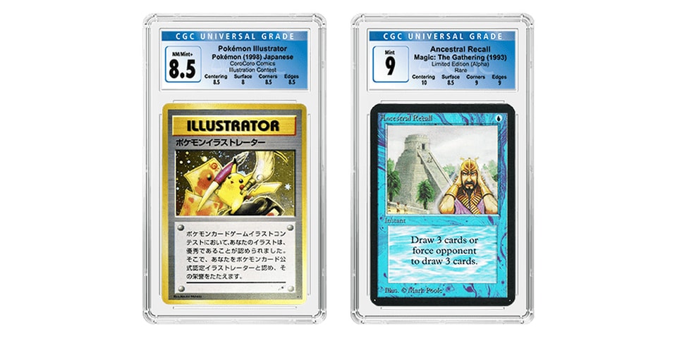 CGC Trading Cards Certifies Incredibly Rare Pokémon Illustrator Card