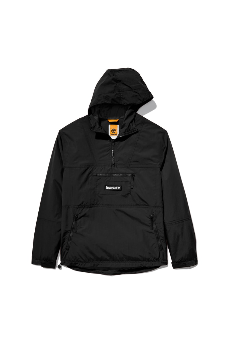 Timberland Performance-Driven Performance Wear Casual Outdoor Archive Collection Thuan Tran ONLUNCHBREAK Campaign Lookbook Creative Agency Orange Black Water-Resistant Water-Repellent Shell Recycled Nylon Apparel Outerwear Climbing Jogger Hoodies Archive T-Shirts Windbreakers Long-Sleeves Anorak Bold Colors Punchy Colorways Nylon Genderless Gender-Inclusive Unisex Gender-Fluid Eurohike Boot Collection Nubuck