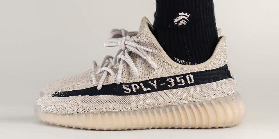 Here's an On-Foot Look at the adidas YEEZY BOOST 350 V2 Reverse Oreo