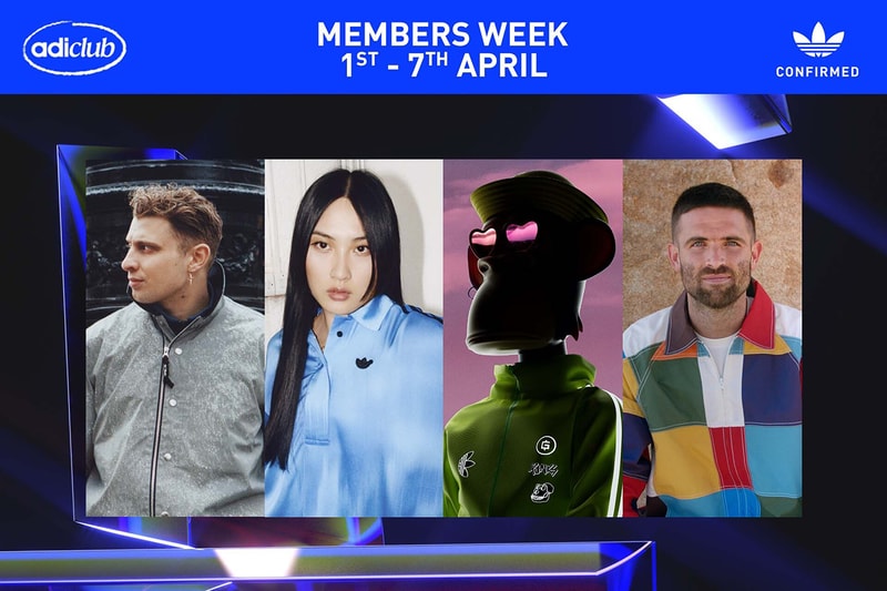 adidas confirmed members week release nft bored ape yacht club sean wotherspoon eqt blondey mccoy gazelle indoor