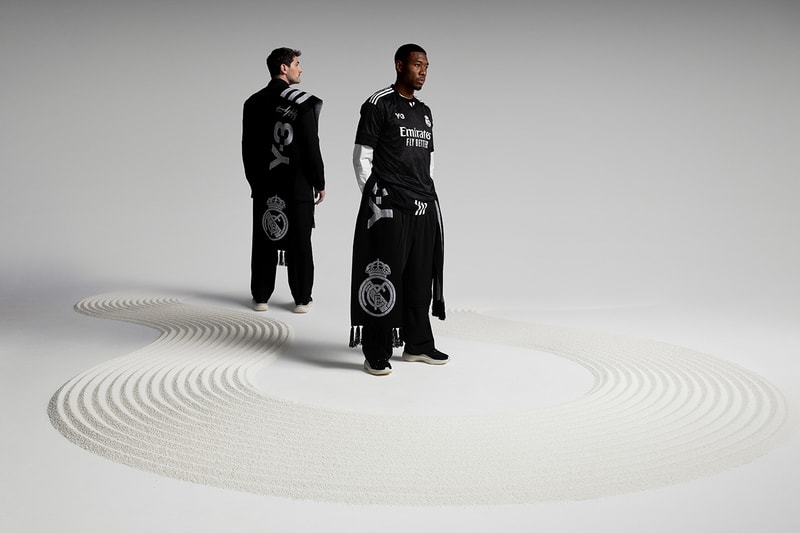 Real Madrid x Adidas Y-3 Collaboration Details football kit Karim Benzema fashion sports