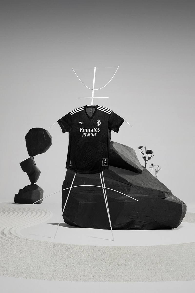 Real Madrid x Adidas Y-3 Collaboration Details football kit Karim Benzema fashion sports