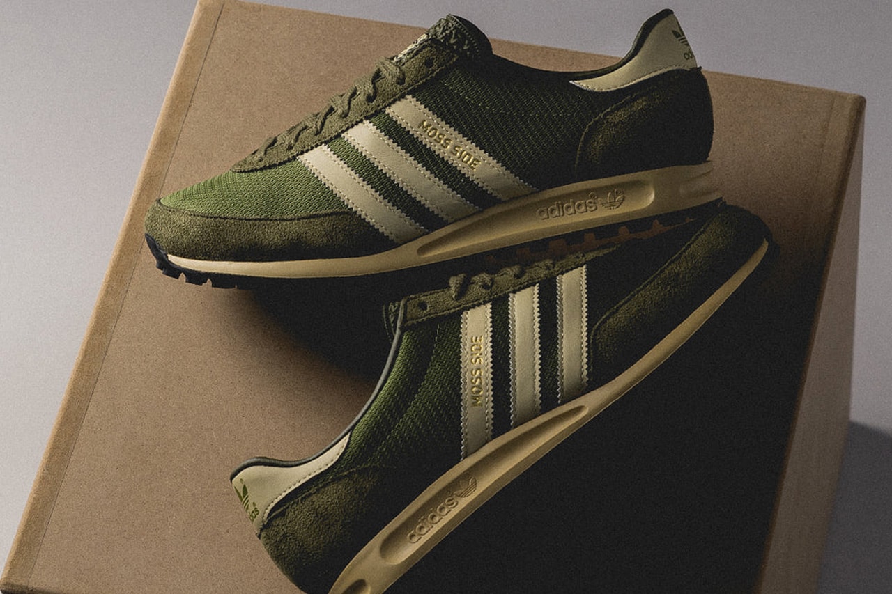 Adidas Originals Moss Side Release Information dust green asphaltgold when do they drop date