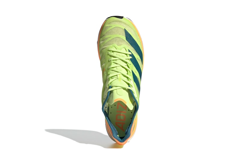 adidas Adizero Adios Pro 2 "Pulse Lime" GX3124 real teal flash orange super shoe carbon fibre marathon 