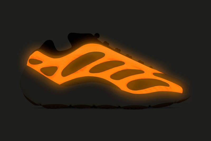 yeezy 700 safflower glow in the dark