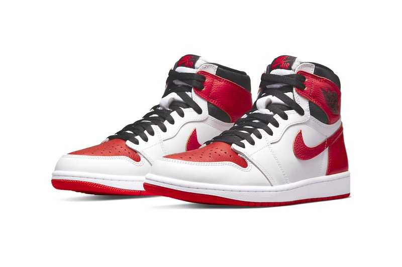 Air Jordan 1 High OG Heritage Official Look Release Info 555088-161 Date Buy Price 